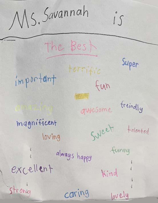 student testimonial